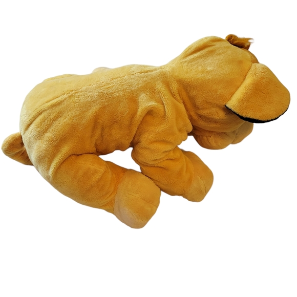 Disney Just Play The Lion King Simba LARGE SOFT Plush Embroidered Face Doll NICE - Picture 4 of 5